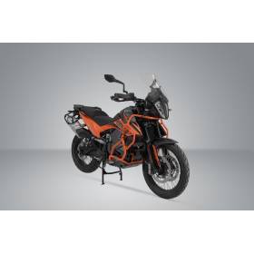 Béquille centrale Noir. KTM 790 Adv / R (19-), 890 Adv / R (20-).