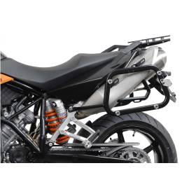 Supports valises EVO Noir. KTM 990 SM / SM-T / SM-R / 950 SM