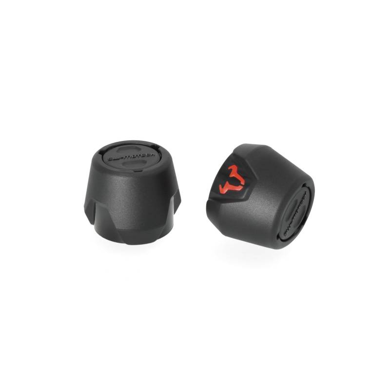 Roulettes de protection pour bras oscillant Noir. Suzuki GSX-S750 (16-).