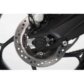 Roulettes de protection pour bras oscillant Noir. Suzuki GSX-S750 (16-).