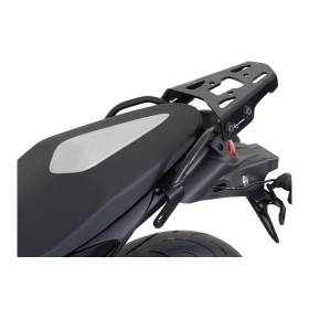 Porte-bagages ALU-RACK Noir. Suzuki SFV 650 Gladius (09-16).