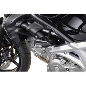 Kit de patins de cadre Noir. SFV650 Gladius (09-) / SV650 ABS (15-).