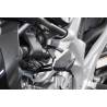 Kit de patins de cadre Noir. SFV650 Gladius (09-) / SV650 ABS (15-).