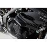 Kit de patins de cadre Noir. Triumph Speed Triple 1050 (10-).