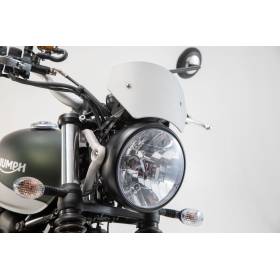 Pare-brise Gris anodisé. Triumph Street Scrambler 900 (16-).