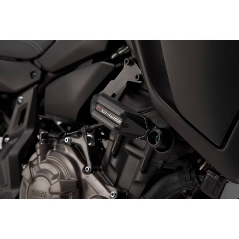 Kit de patins de cadre Noir. Yamaha MT-07 (14-).