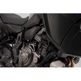 Kit de patins de cadre Noir. Yamaha MT-07 (14-).