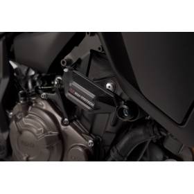 Kit de patins de cadre Noir. Yamaha MT-07 (14-).