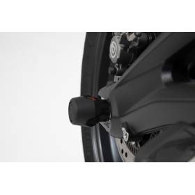 Roulettes de protection pour bras oscillant Noir. Yamaha XT1200Z Super Ténéré (10-).