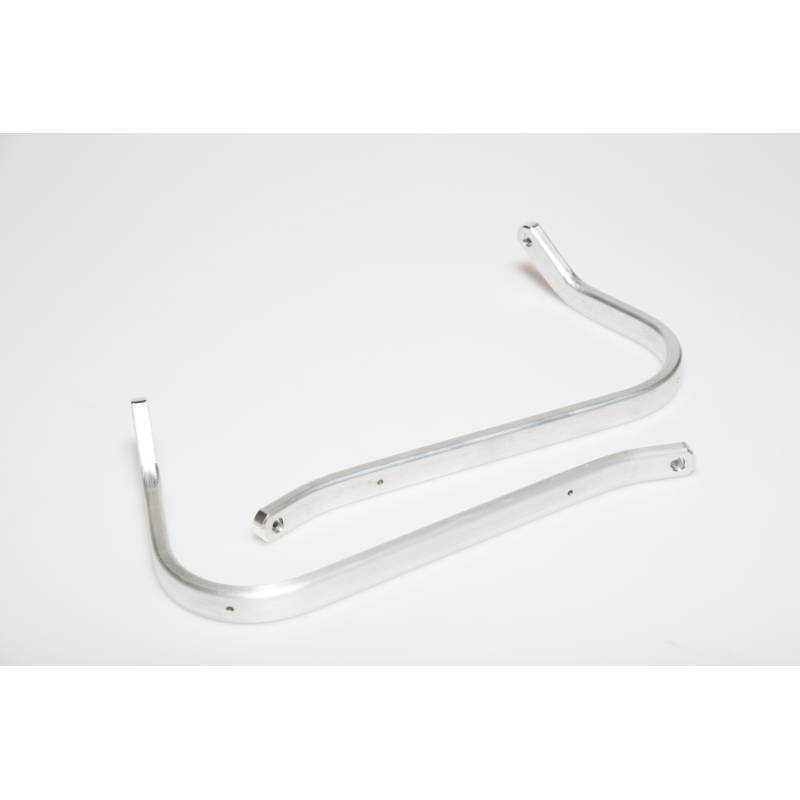 Kit de fixation pour protège-mains Pour trail et moto denduro avec guidon de 22 mm.