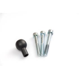 Boule M6 Filetage M6 Ø 1 Inch. pour fixation RAM