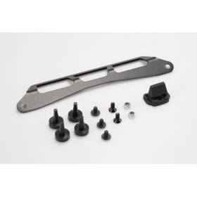 Kit dadaptation pour porte-bagages ADVENTURE-RACK Noir. Pour Givi/Kappa Monolock.