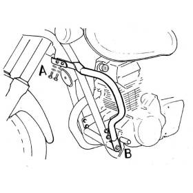 Protection moteur Kawasaki EL 125 - Hepco-Becker 501215 00 02