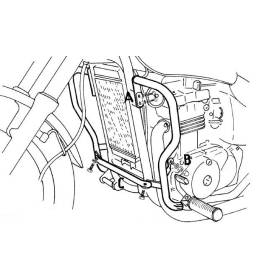 Protection moteur Kawasaki EN500 (96-03) - Hepco-Becker 501210 00 02