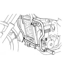 Protection moteur Kawasaki EN500 (96-03) - Hepco-Becker 501210 00 02