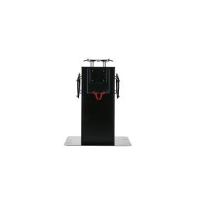 Présentoir de vente avec équipement Thème: TRAX ADV 45/45l. Argent et accessoires.