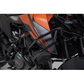 Crashbar supérieur pour crashbar dorigine KTM Noir. KTM 390 Adv (19-).