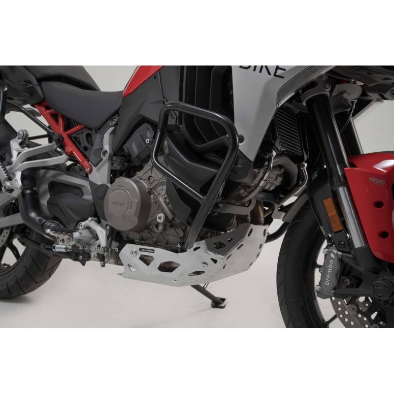 Crashbar Noir. Ducati Multistrada V 4 (20-). Crashbar Noir. Ducati Multistrada V 4 (20-).