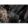 Kit de patins de cadre Noir. Honda CB 650 R (19-).