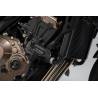 Kit de patins de cadre Noir. Honda CB 650 R (19-).