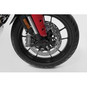 Roulettes de protection de fourche Noir. Ducati Multistrada V4 (20-).