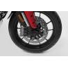 Roulettes de protection de fourche Noir. Ducati Multistrada V4 (20-).