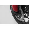 Roulettes de protection de fourche Noir. Ducati Multistrada V4 (20-).