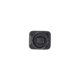 Support T-Lock pour bras de fixation Incl. boule 1". Noir.