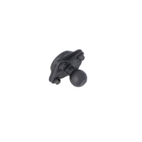 Support T-Lock pour bras de fixation Incl. boule 1". Noir.