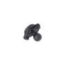 Support T-Lock pour bras de fixation Incl. boule 1". Noir.