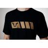 T-Shirt Legend Gear. Noir. Hommes. Taille M.