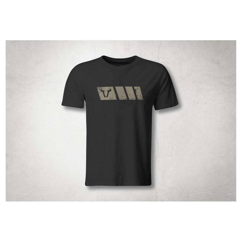 T-Shirt Legend Gear. Noir. Hommes. Taille S. T-Shirt Legend Gear. Noir. Hommes. Taille S.
