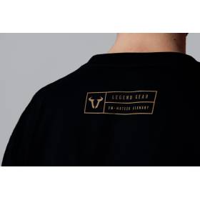 T-Shirt Legend Gear. Noir. Hommes. Taille S.