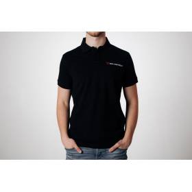 Polo team Core Line. Noir. Hommes. Taille XL.