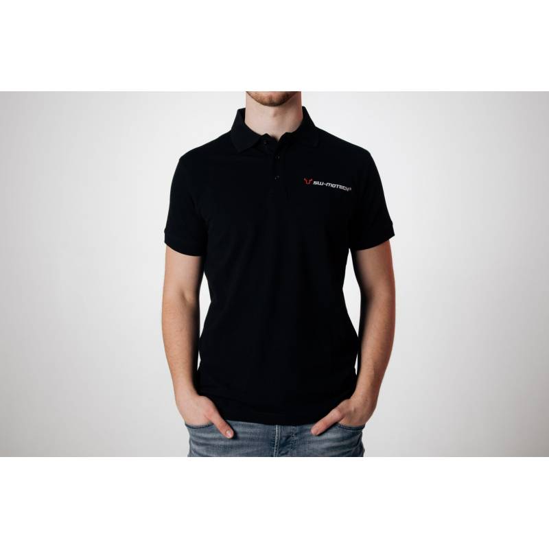 Polo team Core Line. Noir. Hommes. Taille XL. Polo team Core Line. Noir. Hommes. Taille XL.