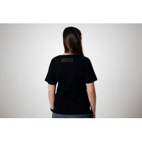 T-Shirt Legend Gear. Noir. Dames. Taille M.