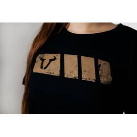 T-Shirt Legend Gear. Noir. Dames. Taille M.
