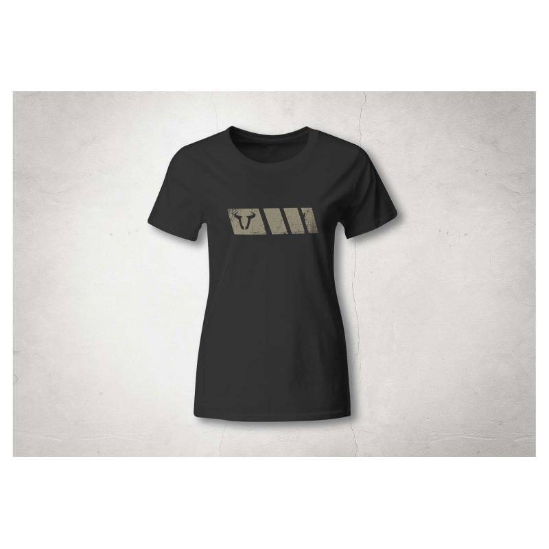 T-shirt Legend Gear. Noir. Femme. Taille S. T-shirt Legend Gear. Noir. Femme. Taille S.