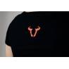 T-Shirt Core Line. Noir. Dames. Taille L.