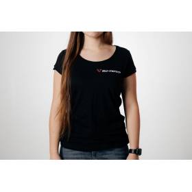 T-Shirt Core Line. Noir. Dames. Taille M.