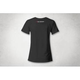 T-shirt Core Line. Noir. Femmes. Taille XL.