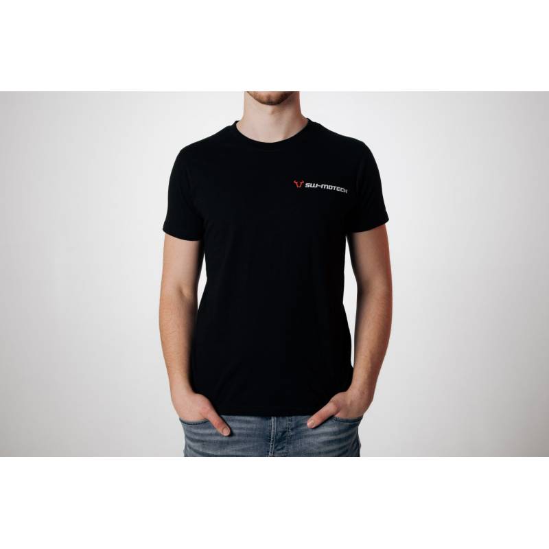 T-Shirt Core Line. Noir. Hommes. Taille M. T-Shirt Core Line. Noir. Hommes. Taille M.