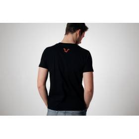 T-Shirt Core Line. Noir. Hommes. Taille S.