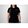 Polo team Core Line. Noir. Dames. Taille L.