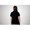 Polo team Core Line. Noir. Dames. Taille L.