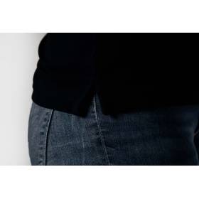 Polo team Core Line. Noir. Dames. Taille L.