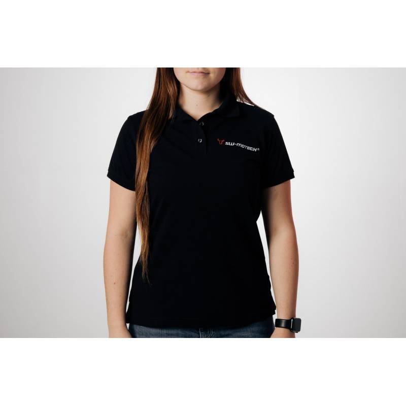 Polo team Core Line. Noir. Dames. Taille 2XL. Polo team Core Line. Noir. Dames. Taille 2XL.