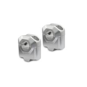 Réhausseur de guidon Diamètre 22 mm H30 mm. Gris.