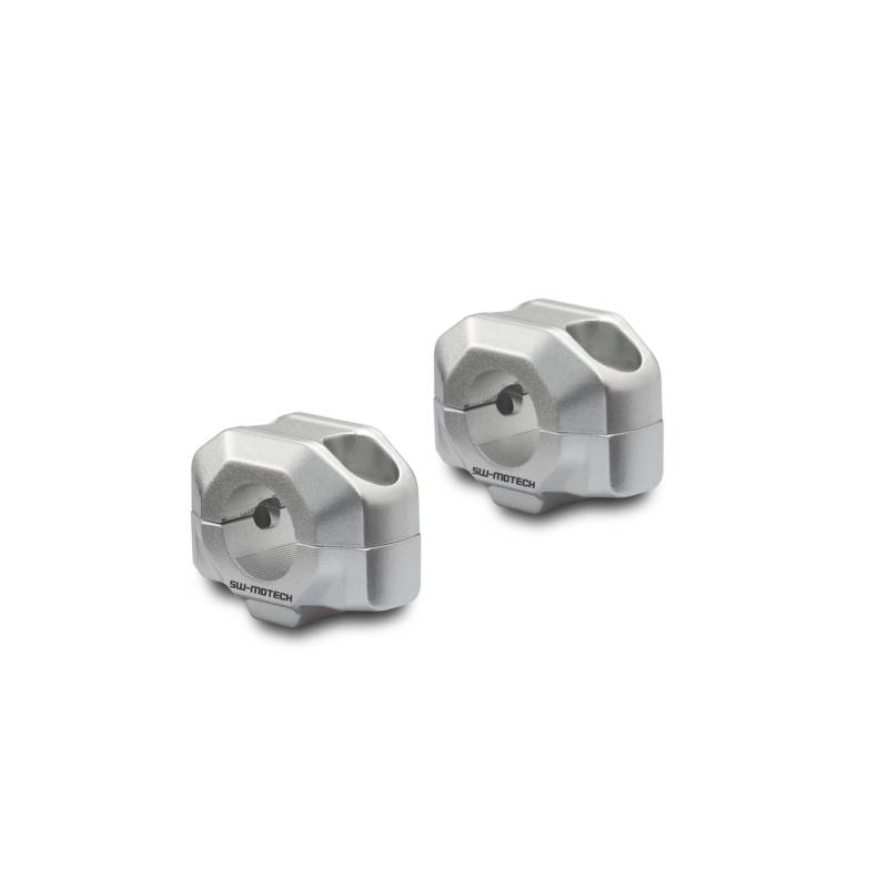 Réhausseur de guidon Diamètre 22 mm H15 mm. Gris. Réhausseur de guidon Diamètre 22 mm H15 mm. Gris.