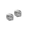 Réhausseur de guidon Diamètre 22 mm H15 mm. Gris.